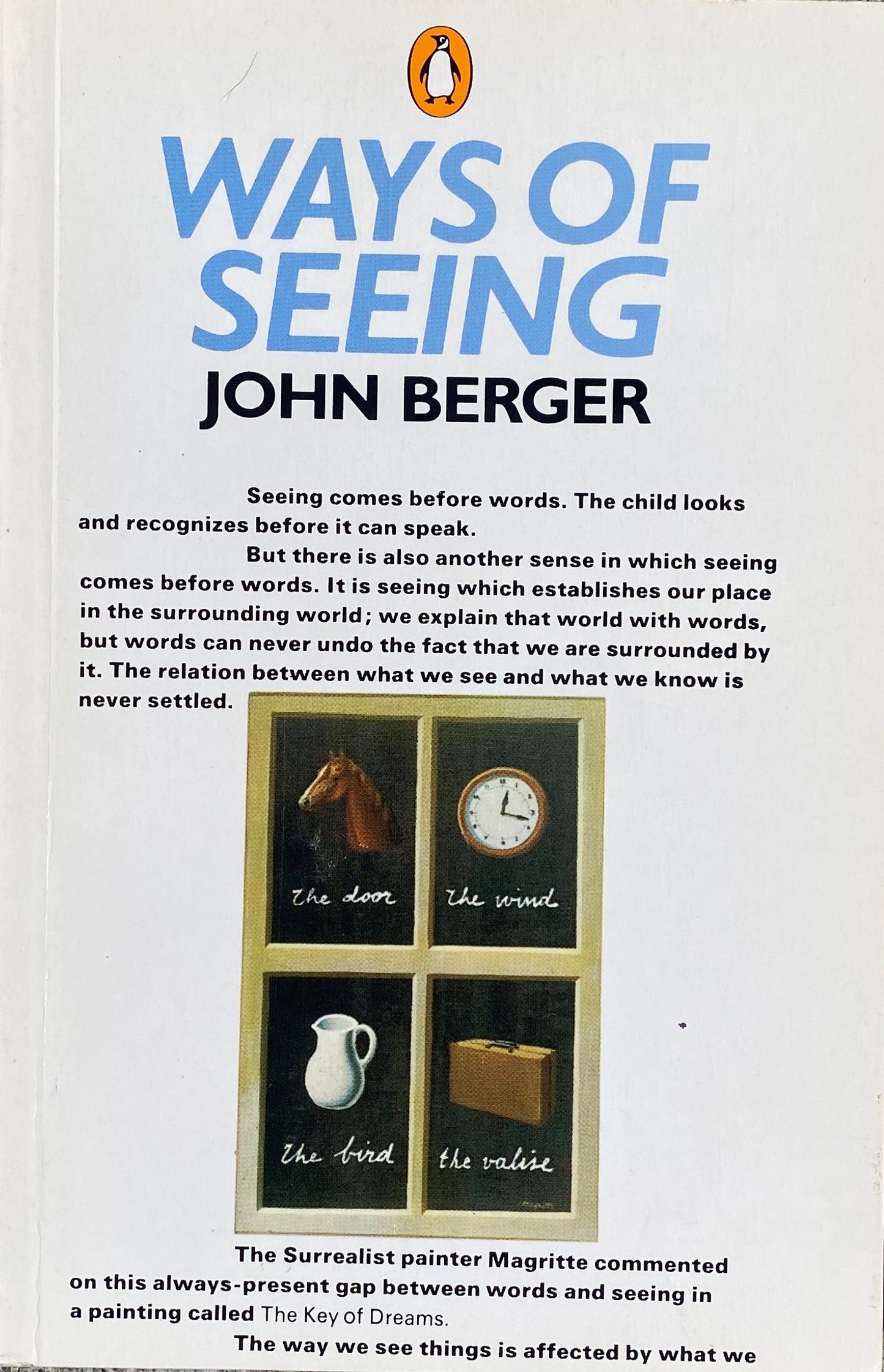 Ways of Seeing by John Berger