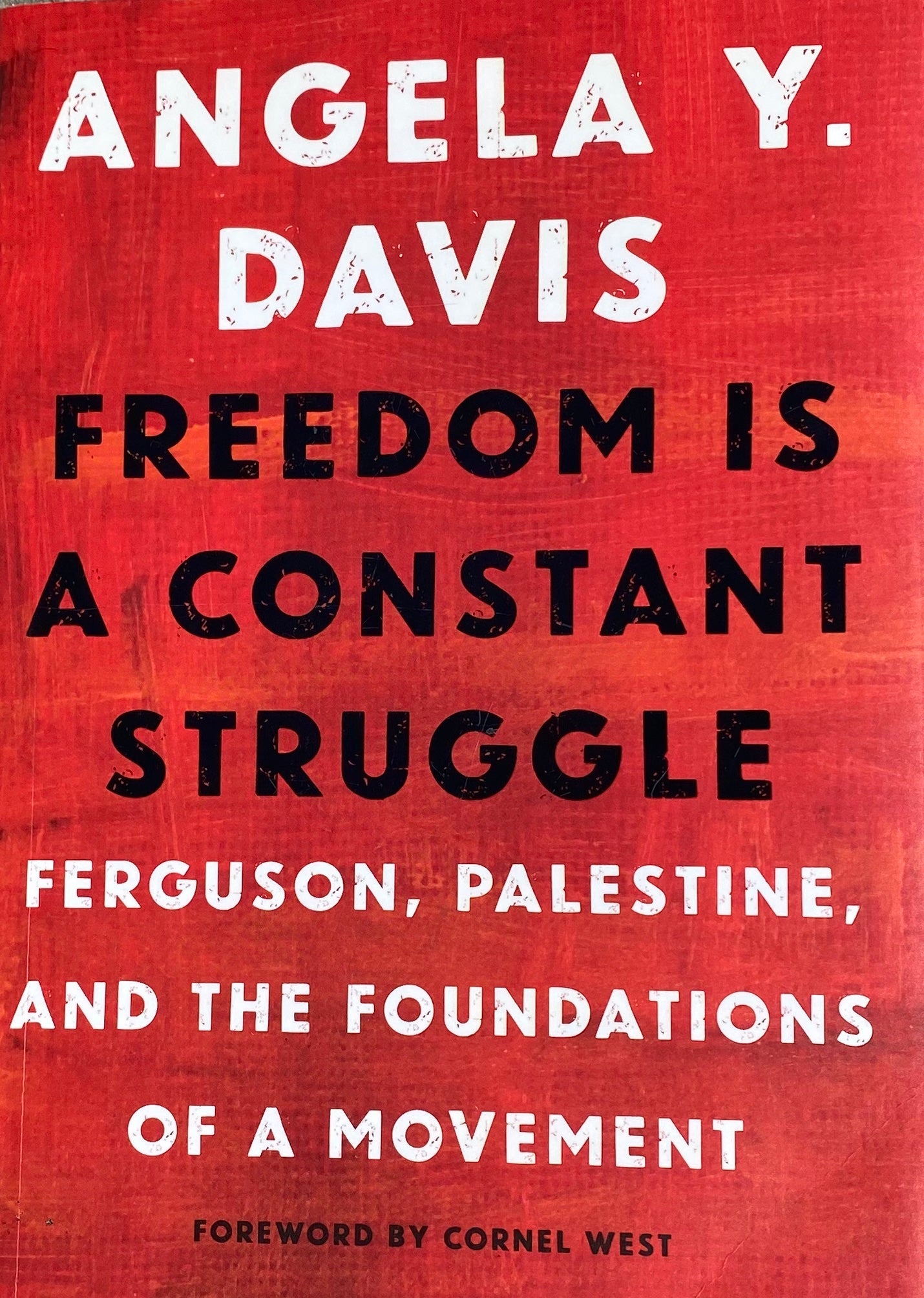 Freedom Is A Constant Struggle. Ferguson, Palestine, and The Foundations of A Movement by Angela Y. Davis